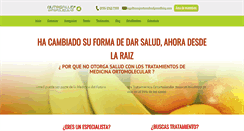 Desktop Screenshot of ortomolecularmedicina.com